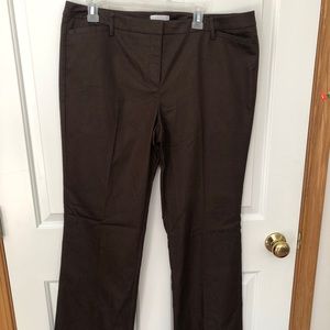 Brown dress pants - bootcut